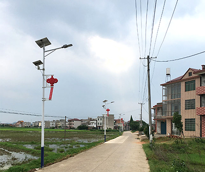 江西新農(nóng)村中國結(jié)路燈